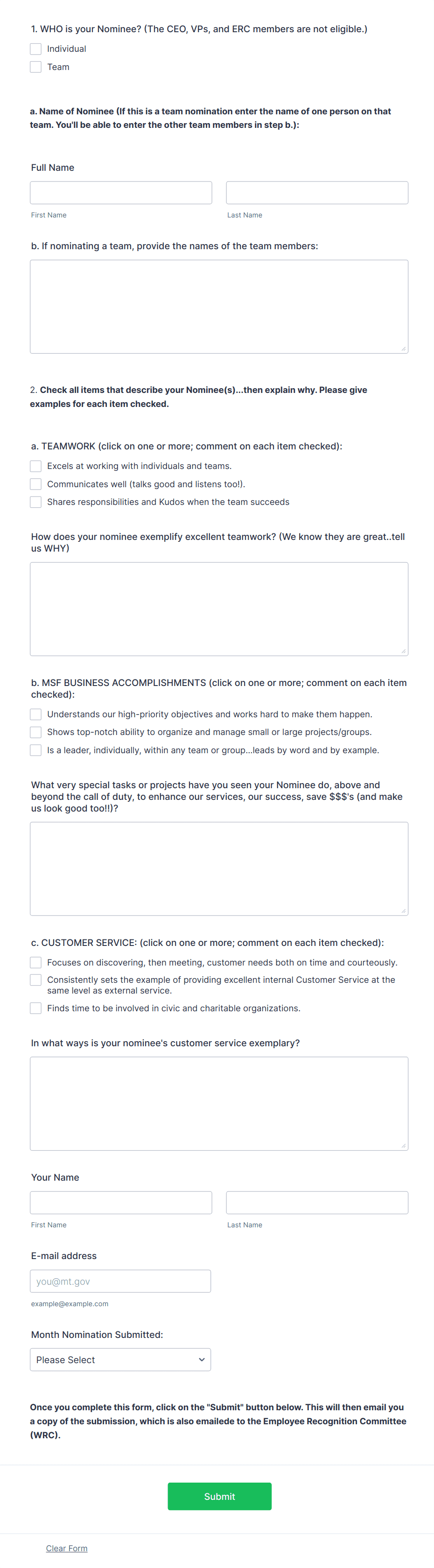 employee-nomination-form-template-jotform for Free Printable Employee Of The Month Nomination Form Employee Nomination Form Template | Jotform for Free Printable Employee Of The Month Nomination Form