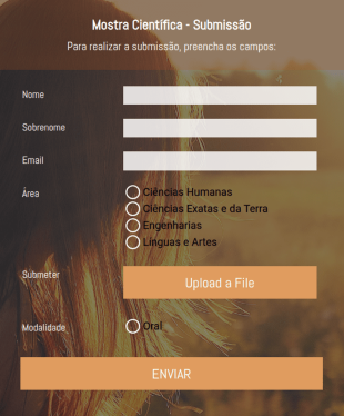 Mostra Científica Submissão