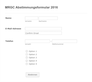 MRGC Abstimmungsformular 2016 Form Template