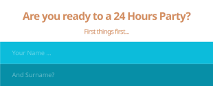 Multipage Party Time Form Template