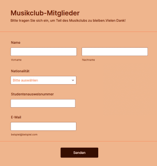 Musikclub Mitglieder