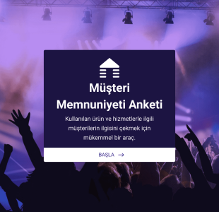 Müşteri Memnuniyeti Anketi Form Template