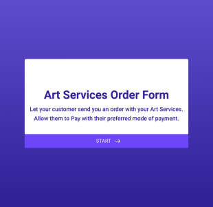 Müşteri Sipariş Form Template