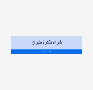 نموذج تذكرة طيران Form Template