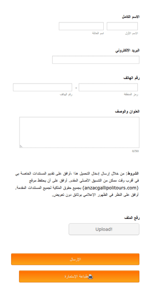 نموذج تحميل الدخول