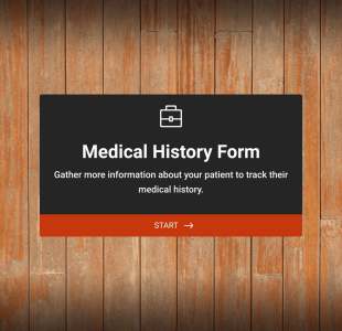 نموذج التاريخ الطبي Form Template