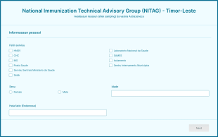 National Immunization Technical Advisory Group (NITAG) Timor Leste