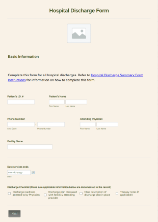Navicent Urgent Care Medical Discharge Form Template