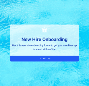 New Hire Onboarding Form Template