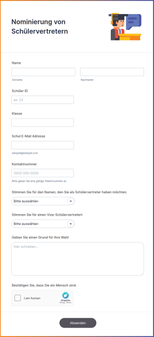 Nominierung Von Schülervertretern