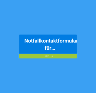 Notfallkontaktformular Für Kindertagesstätte Form Template