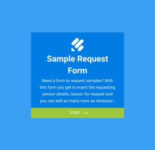 Numune Talep Form Template