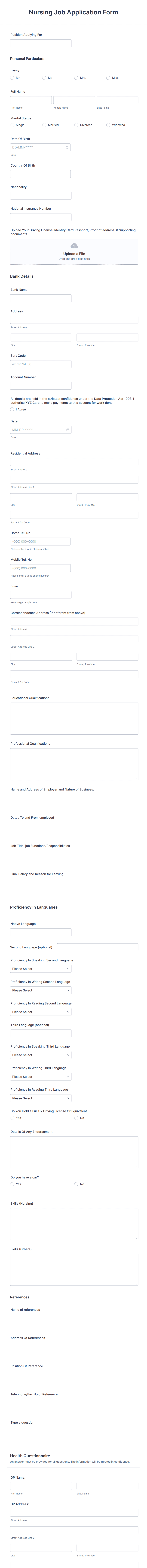 100+ Nurse Forms | Jotform 100-nurse-forms-jotform