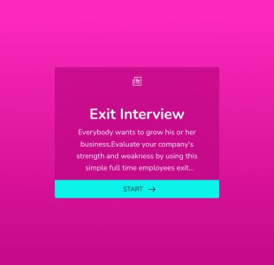 Образац за Излазни Интервју Form Template