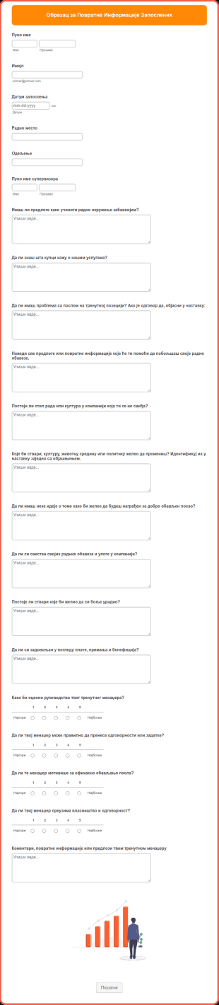 Образац за Повратне Информације Запослених