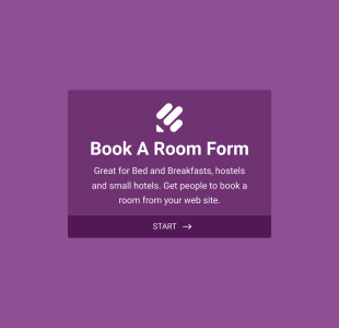 Oda Rezervasyonu Form Template