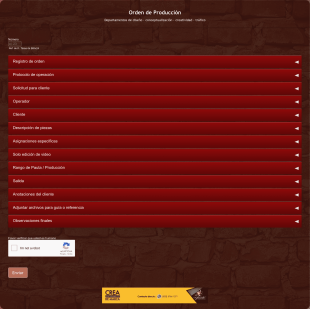 ODP Departamento De Creatividad Form Template