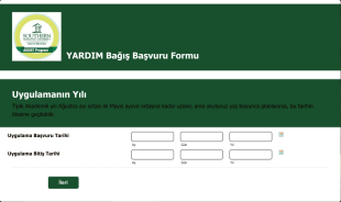 Öğrenci Asistanlığı Başvuru Form Şablonu