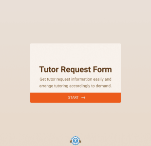 Öğretmen Talep Form Template