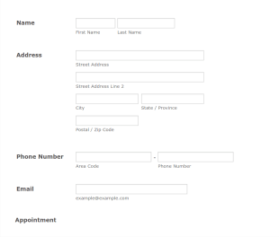 Old 7 Barber Shop Customer Form Template