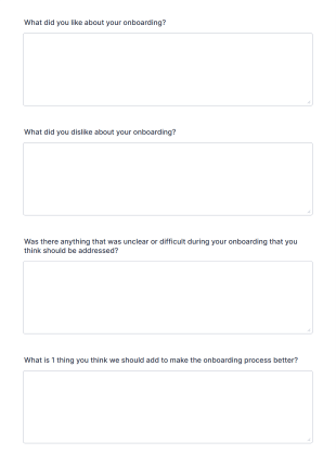 (INFINITY LEAD GEN) Onboarding Feedback  Form Template