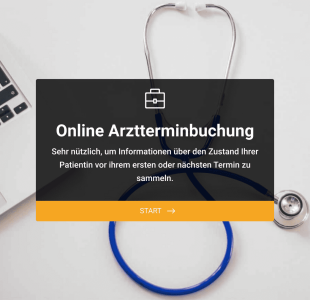 Online Arztterminbuchung Form Template
