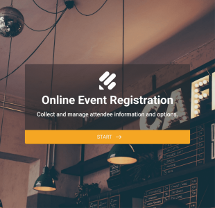 Online Event Registration Form Template
