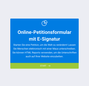 Online Petition Mit Elektronischer Unterschrift Form Template