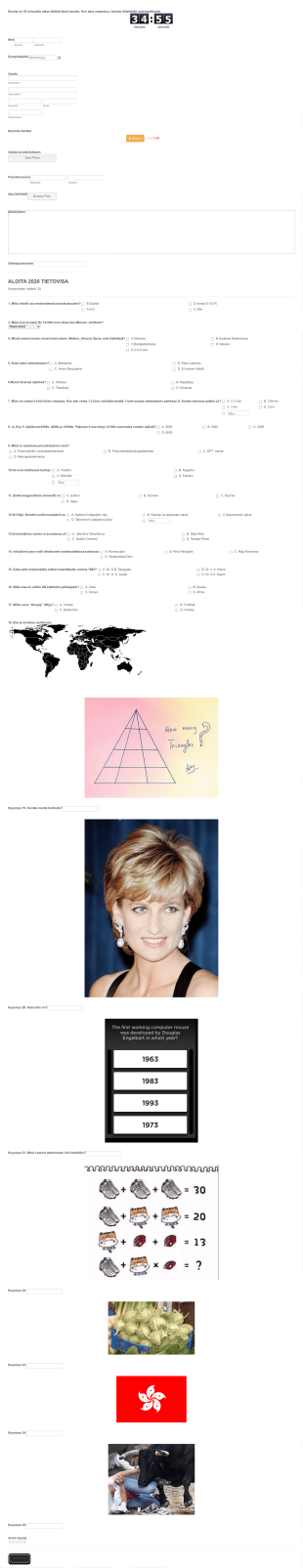 ONLINE TIETOVISA @ Kesäkuu 2020