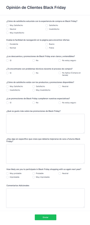 Opinión De Clientes Black Friday