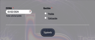 Orden De Pedido Interno