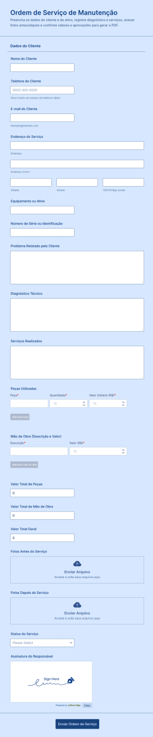 OS Manutenção