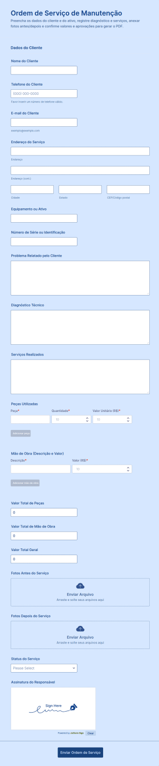 OS Manutenção