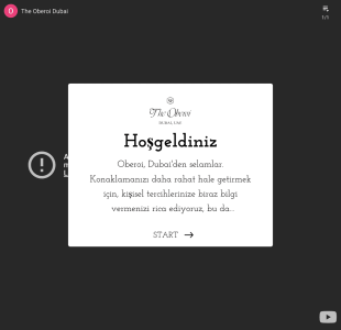 Otel Misafir Tercihi Rezervasyon Form Template