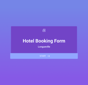 Otel Yer Ayırtma Form Şablonu