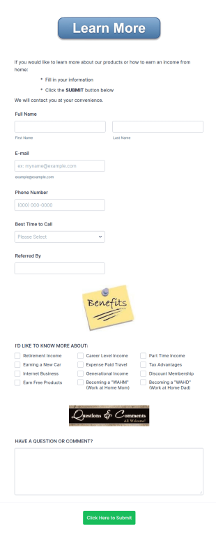 Product Training Request Form Template