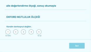 Oxford Mutluluk Ölçeği Form Şablonu