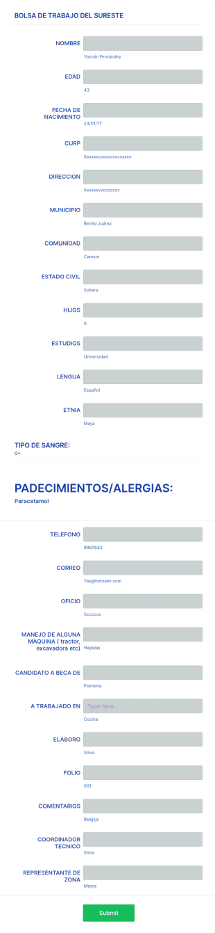 Padecimientos/Alergias: