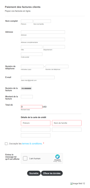 Paiement Des Factures Clients