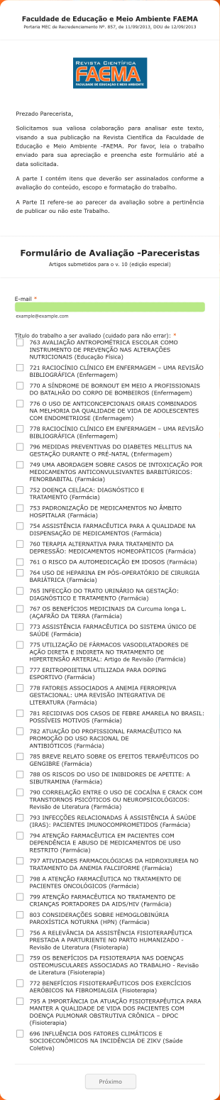 Parecer Revista Científica