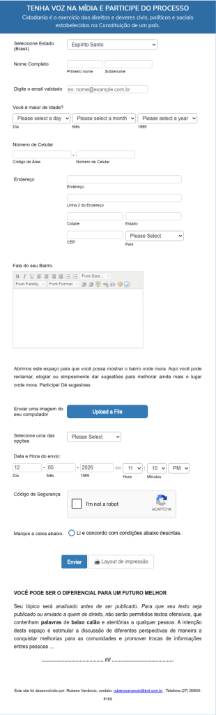 Participação Mídia