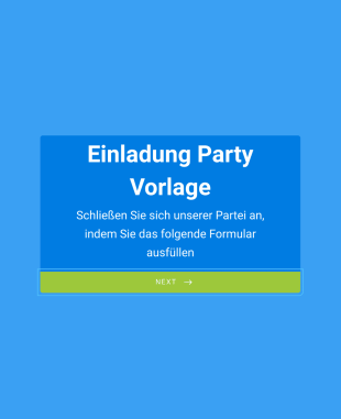 Einladung Party Vorlage Form Template