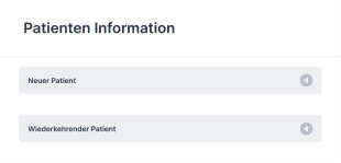 Patienten Information Form Template