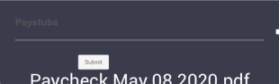 Paystubs Form Template