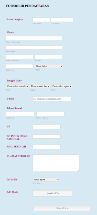 Penerimaan Siswa Baru 2