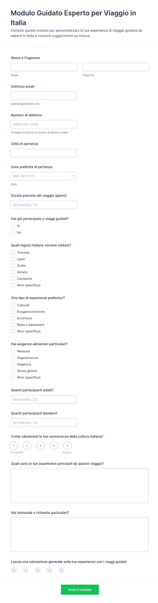 Percorso Guidato Di Esperti Survey