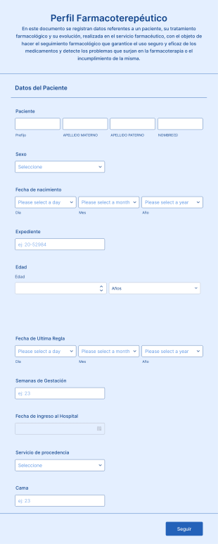 Perfil Farmacoterapéutico
