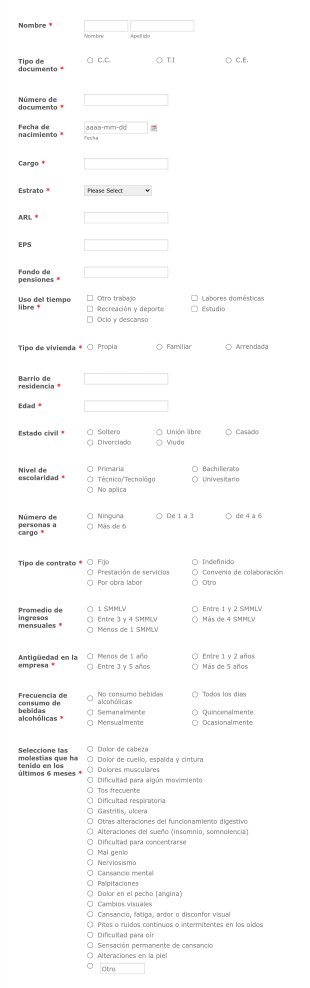 Perfil Sociodemográfico Y De Condiciones De Salud