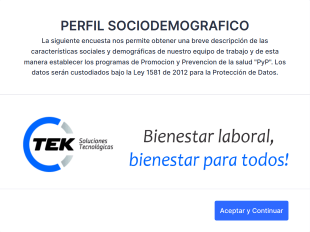 Perfil Sociodemografico Form Template