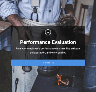 Performance Evaluation Form Template